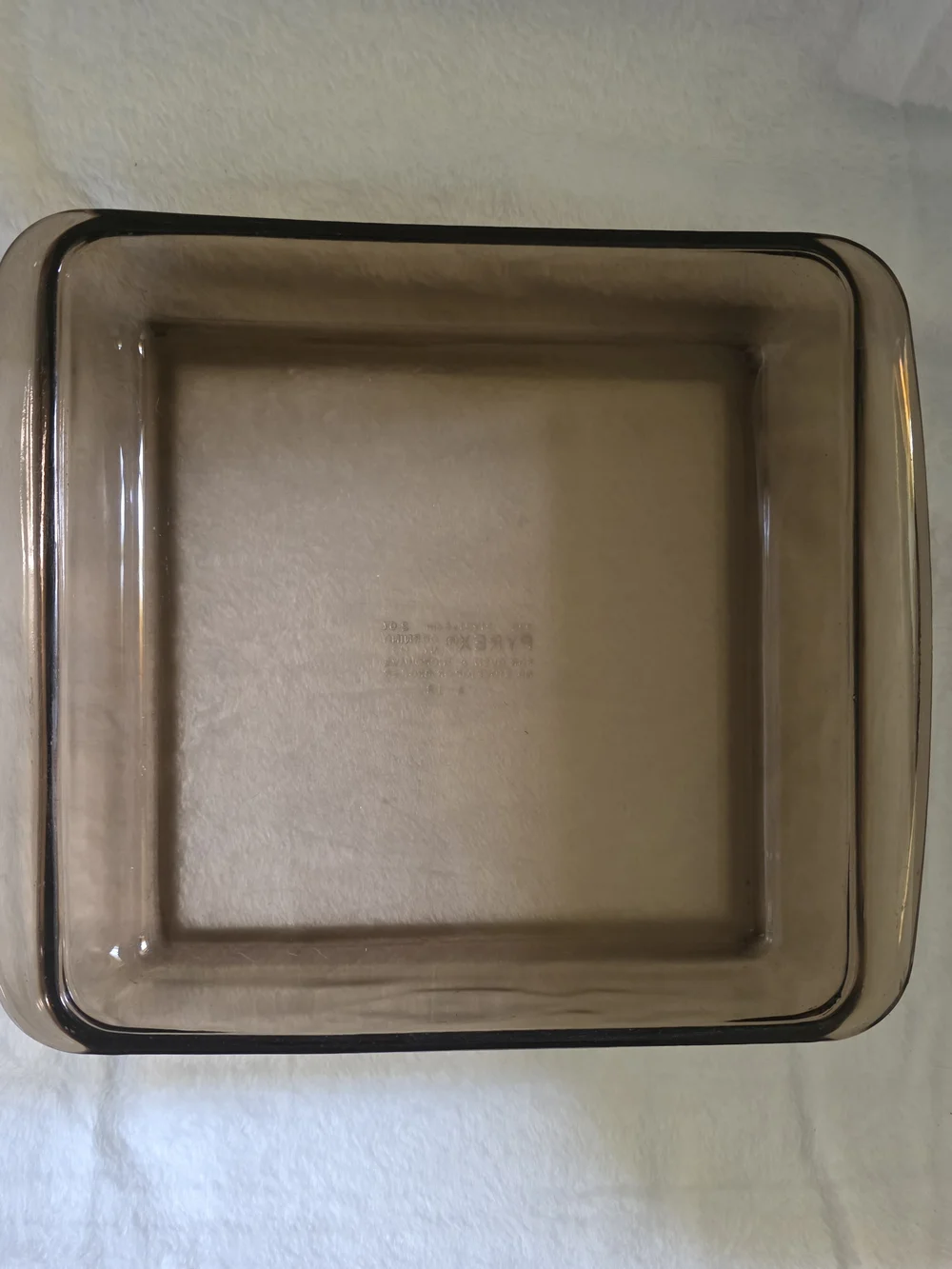 Vintage Pyrex Fireside Amber Glass 8